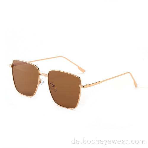 neueste italien unisex mode sonnenbrille quadratische metallrahmen sonnenbrille großhandel sonnenbrille